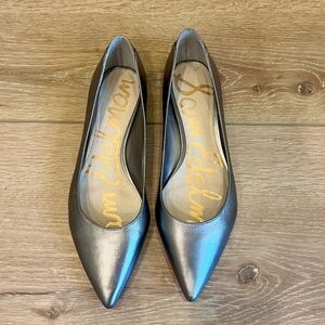 Sam Edelman Metallic Flats